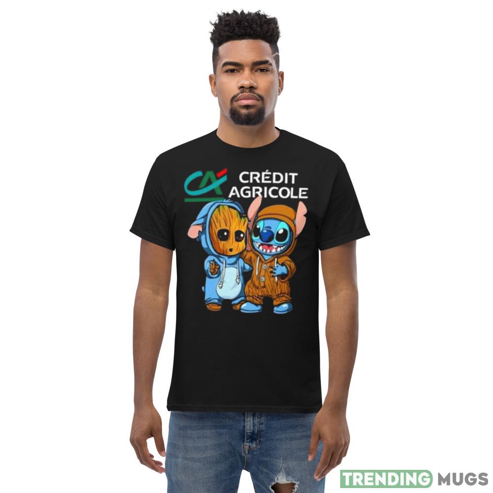 Baby Groot And Baby Stitch Credit Agricole shirt Dark Shirt Baby Groot And Baby Stitch Credit Agricole shirt Dark Shirt