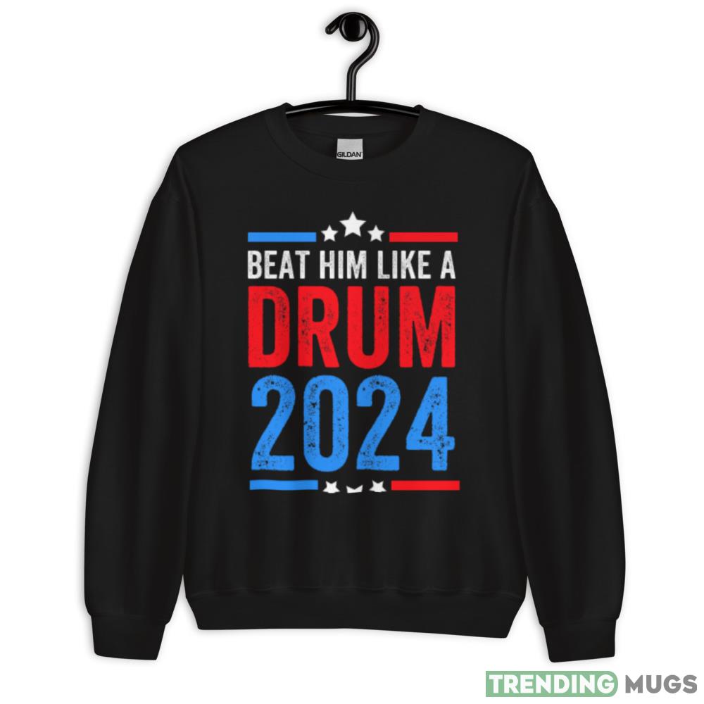 Beat him like a drum 2024 Funny T Shirt - 18000 Unisex Heavy Blend Crewneck Sweatshirt Beat him like a drum 2024 Funny T Shirt - 18000 Unisex Heavy Blend Crewneck Sweatshirt