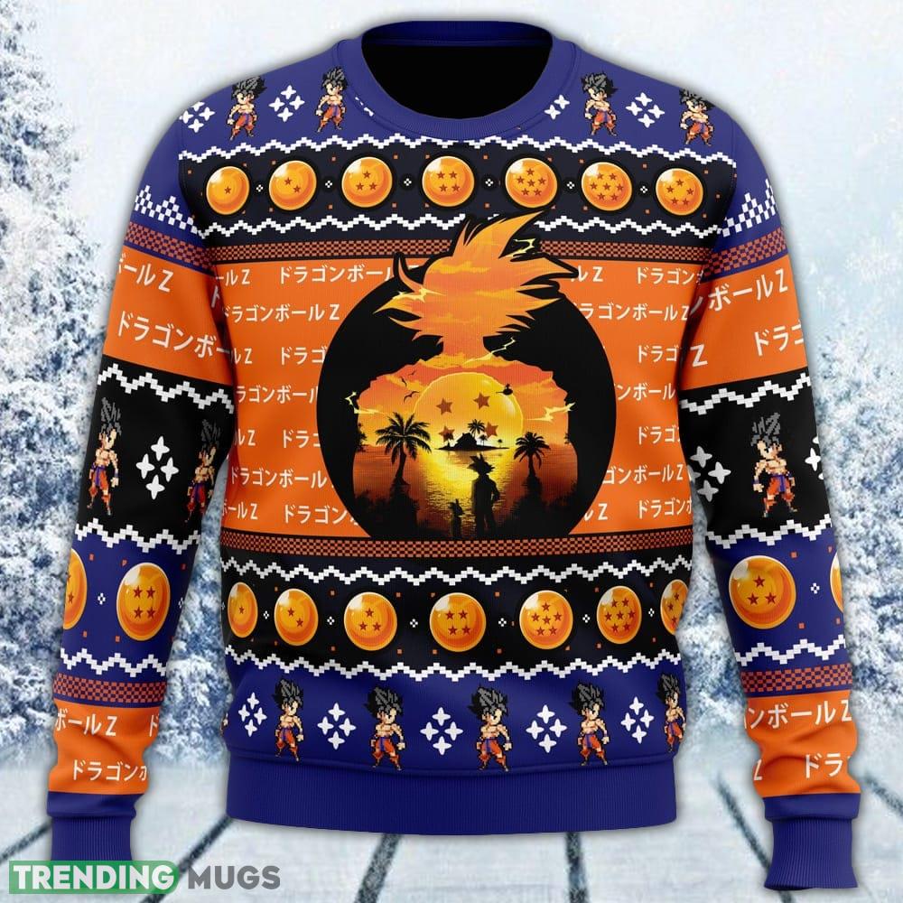 Beautiful Sunset Dragon Ball Z Ugly Sweater Men And Women Gift For Christmas - Beautiful Sunset Dragon Ball Z Ugly Christmas Sweater_1 Beautiful Sunset Dragon Ball Z Ugly Sweater Men And Women Gift For Christmas - Beautiful Sunset Dragon Ball Z Ugly Christmas Sweater_1