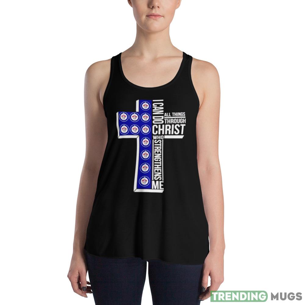 Best winnipeg Jets I can do all things through Christ who strengthens me cross shirt Dark Shirt Best winnipeg Jets I can do all things through Christ who strengthens me cross shirt Dark Shirt