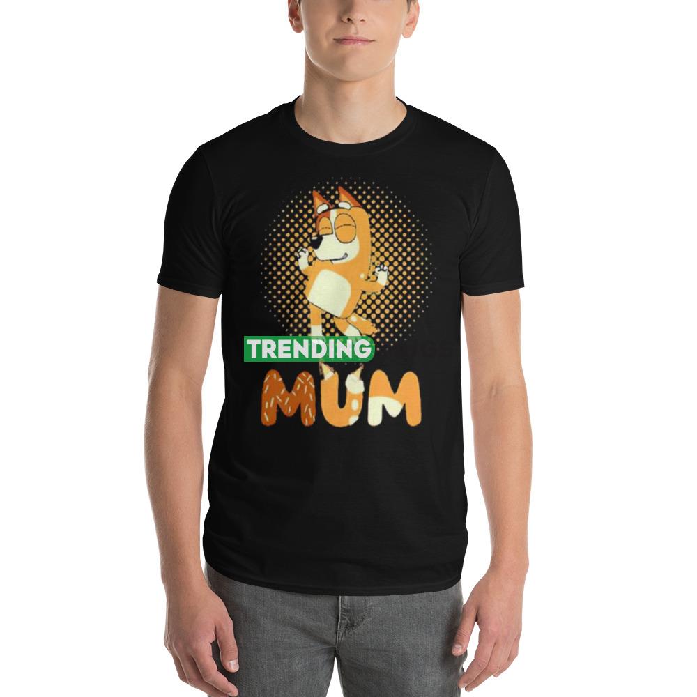 Bluey Chilli Heeler mum shirt Dark Shirt Bluey Chilli Heeler mum shirt Dark Shirt