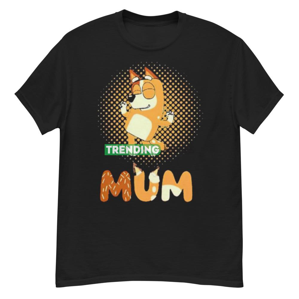 Bluey Chilli Heeler mum shirt Dark Shirt Bluey Chilli Heeler mum shirt Dark Shirt
