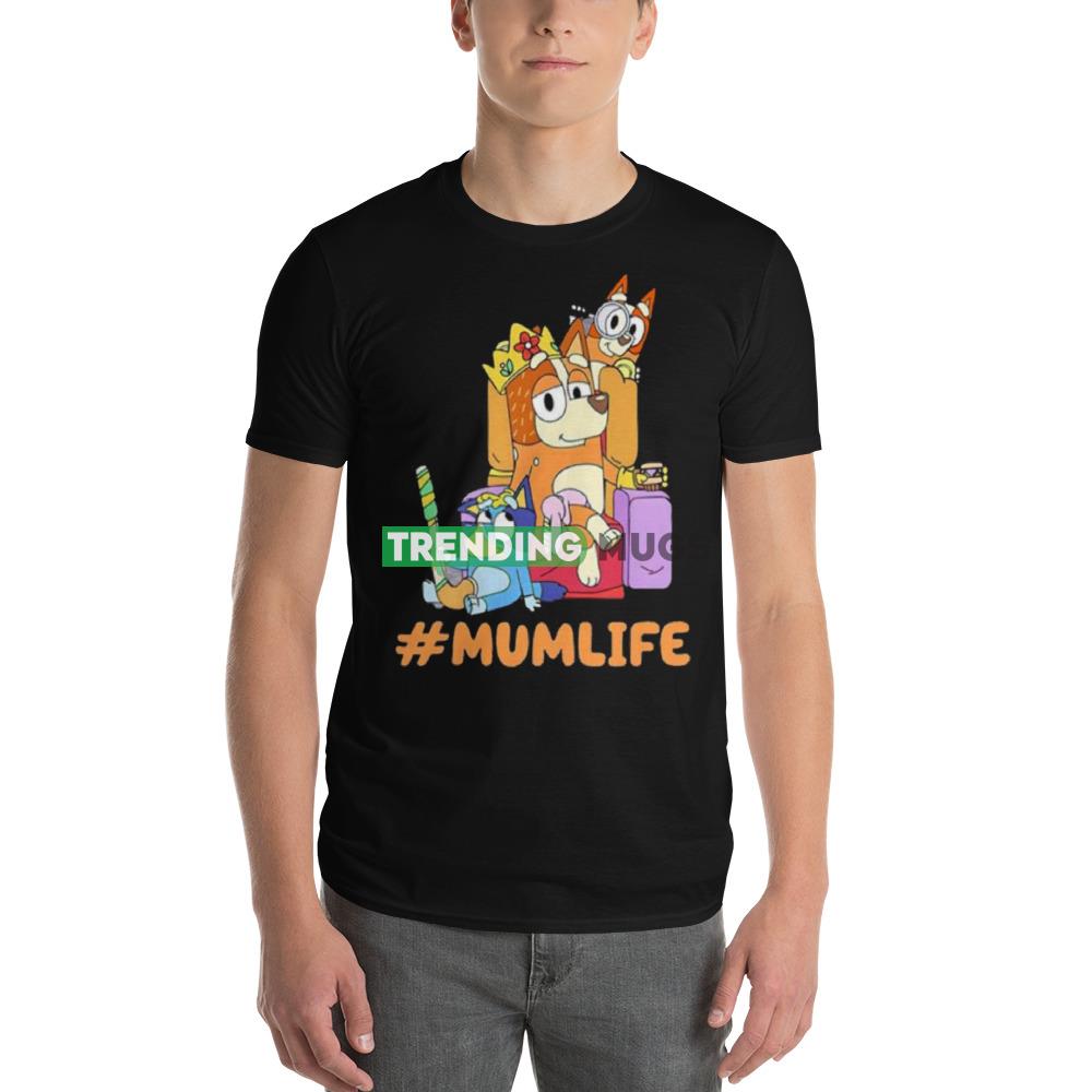 Bluey mum life cute shirt Dark Shirt Bluey mum life cute shirt Dark Shirt