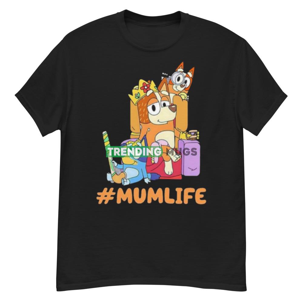 Bluey mum life cute shirt Dark Shirt Bluey mum life cute shirt Dark Shirt