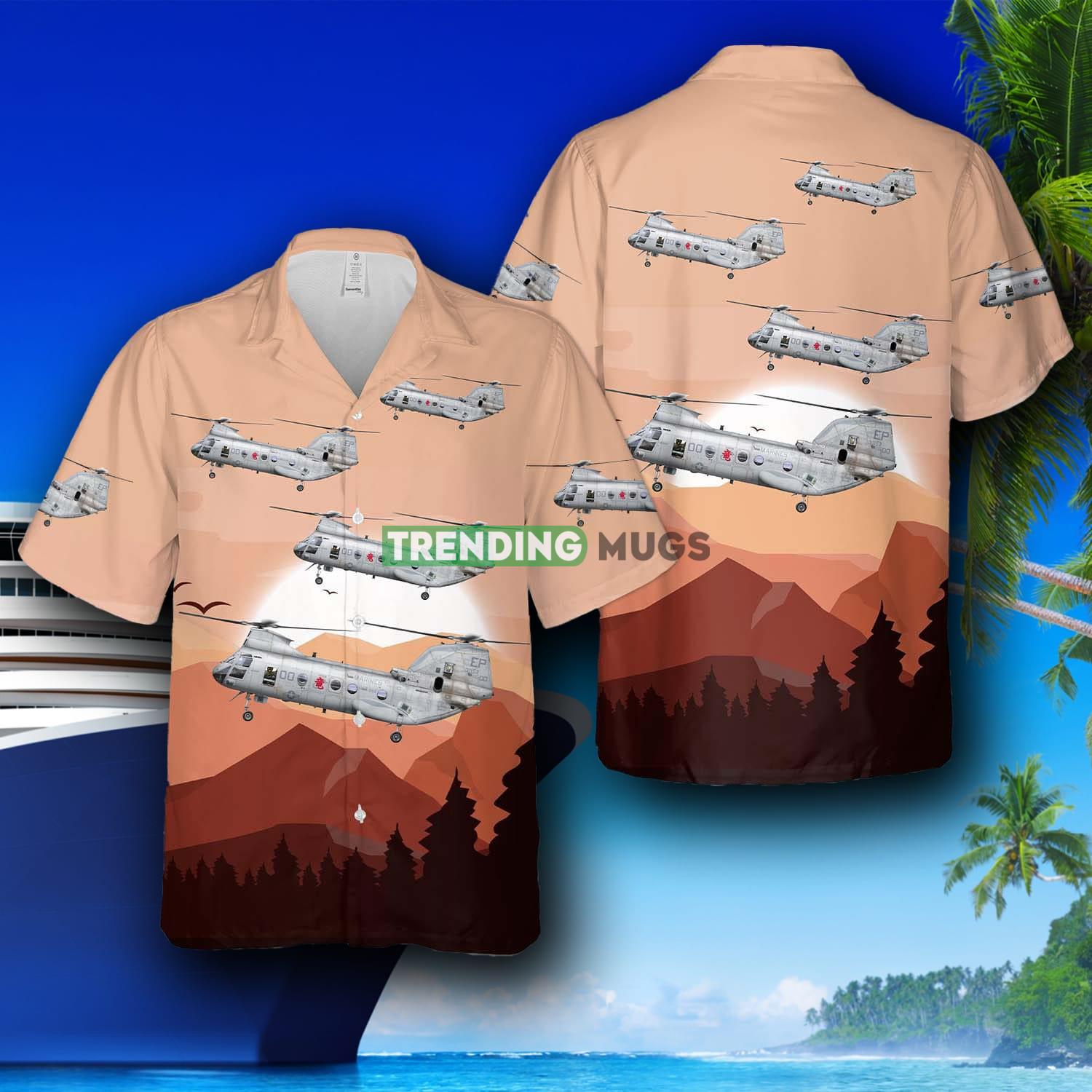 Boeing Vertol CH-46E Sea Knight HMM-265 Dragons US Marine Corps Hawaiian Shirt - Boeing Vertol CH-46E Sea Knight HMM-265 Dragons US Marine Corps Hawaiian Shirt Boeing Vertol CH-46E Sea Knight HMM-265 Dragons US Marine Corps Hawaiian Shirt - Boeing Vertol CH-46E Sea Knight HMM-265 Dragons US Marine Corps Hawaiian Shirt