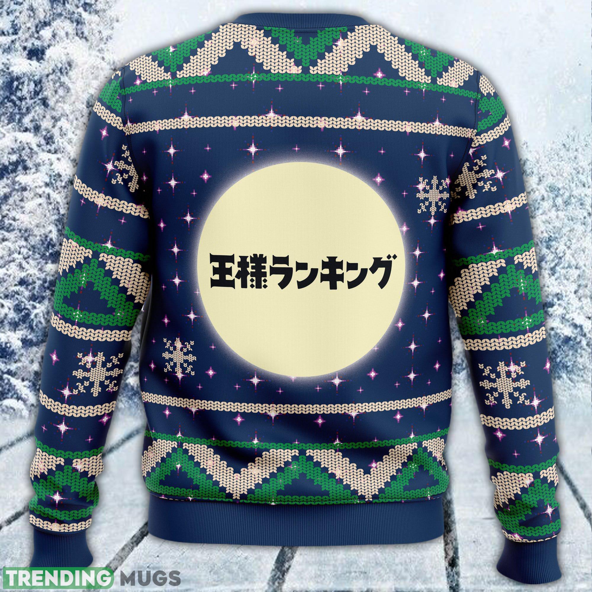 Bojji and Kage Full Moon Ranking of Kings Ugly Sweater Men And Women Gift For Christmas 3D Sweater Bojji and Kage Full Moon Ranking of Kings Ugly Sweater Men And Women Gift For Christmas 3D Sweater