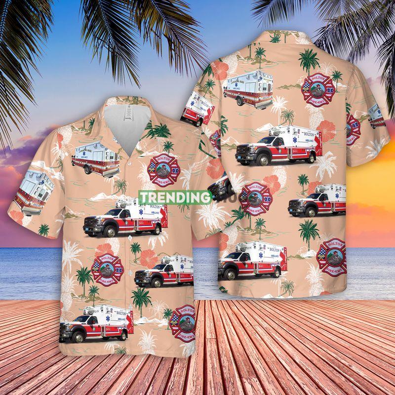 Bolton Fire & EMS Hawaiian Shirt For Men And Women - Bolton Fire & EMS Hawaiian Shirt For Men And Women Bolton Fire & EMS Hawaiian Shirt For Men And Women - Bolton Fire & EMS Hawaiian Shirt For Men And Women