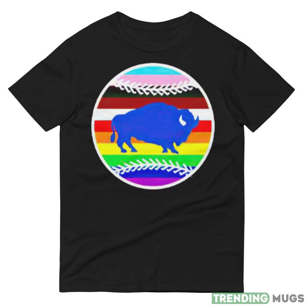 buffalo Bisons logo pride LGBT shirt Dark Shirt buffalo Bisons logo pride LGBT shirt Dark Shirt
