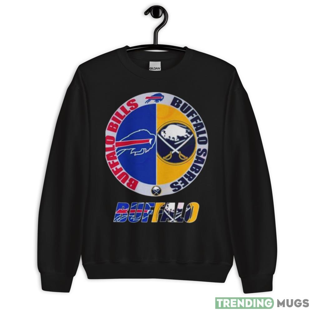Buffalo Team Sport Buffalo Bills Buffalo Sabres 2023 Shirt - 18000 Unisex Heavy Blend Crewneck Sweatshirt Buffalo Team Sport Buffalo Bills Buffalo Sabres 2023 Shirt - 18000 Unisex Heavy Blend Crewneck Sweatshirt