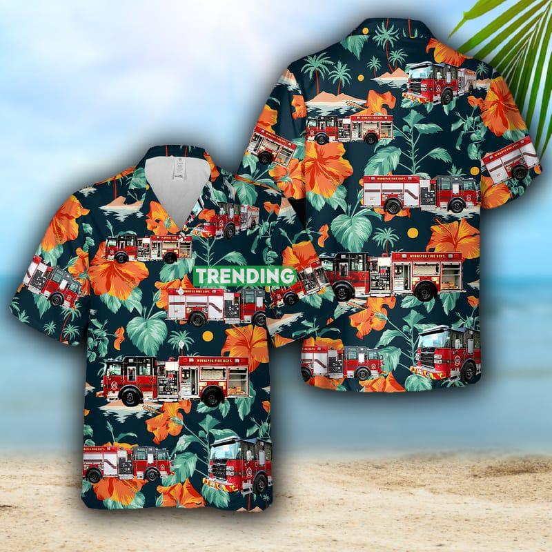 Canada Winnipeg Fire Department Hawaiian Shirt For Men And Women - Canada Winnipeg Fire Department Hawaiian Shirt For Men And Women Canada Winnipeg Fire Department Hawaiian Shirt For Men And Women - Canada Winnipeg Fire Department Hawaiian Shirt For Men And Women