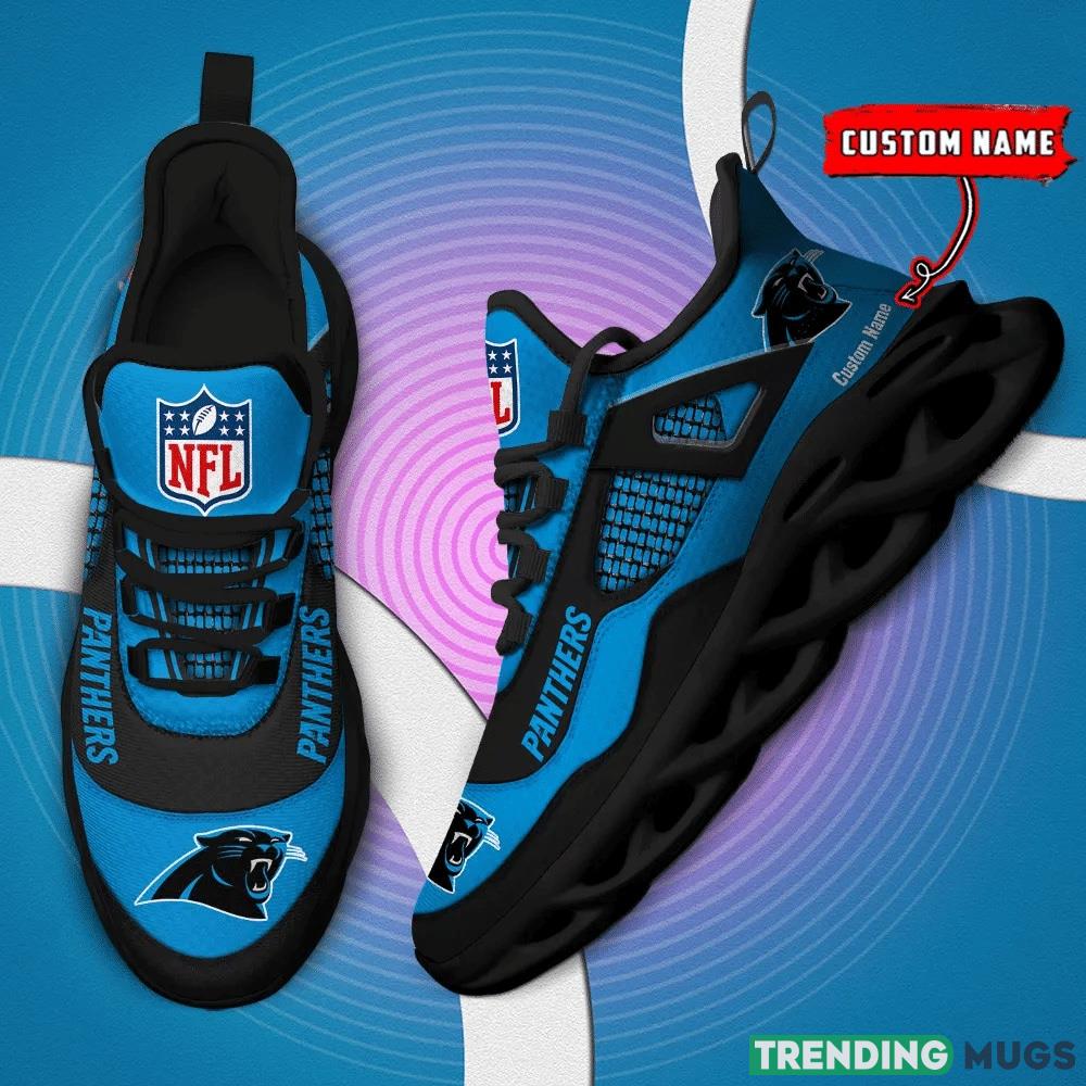 Carolina Panthers NFL Sneaker Design 2 Custom Name Max Soul Shoes For Men And Women - Carolina Panthers NFL New Clunky Sneaker 2023 Design 2 Carolina Panthers NFL Sneaker Design 2 Custom Name Max Soul Shoes For Men And Women - Carolina Panthers NFL New Clunky Sneaker 2023 Design 2