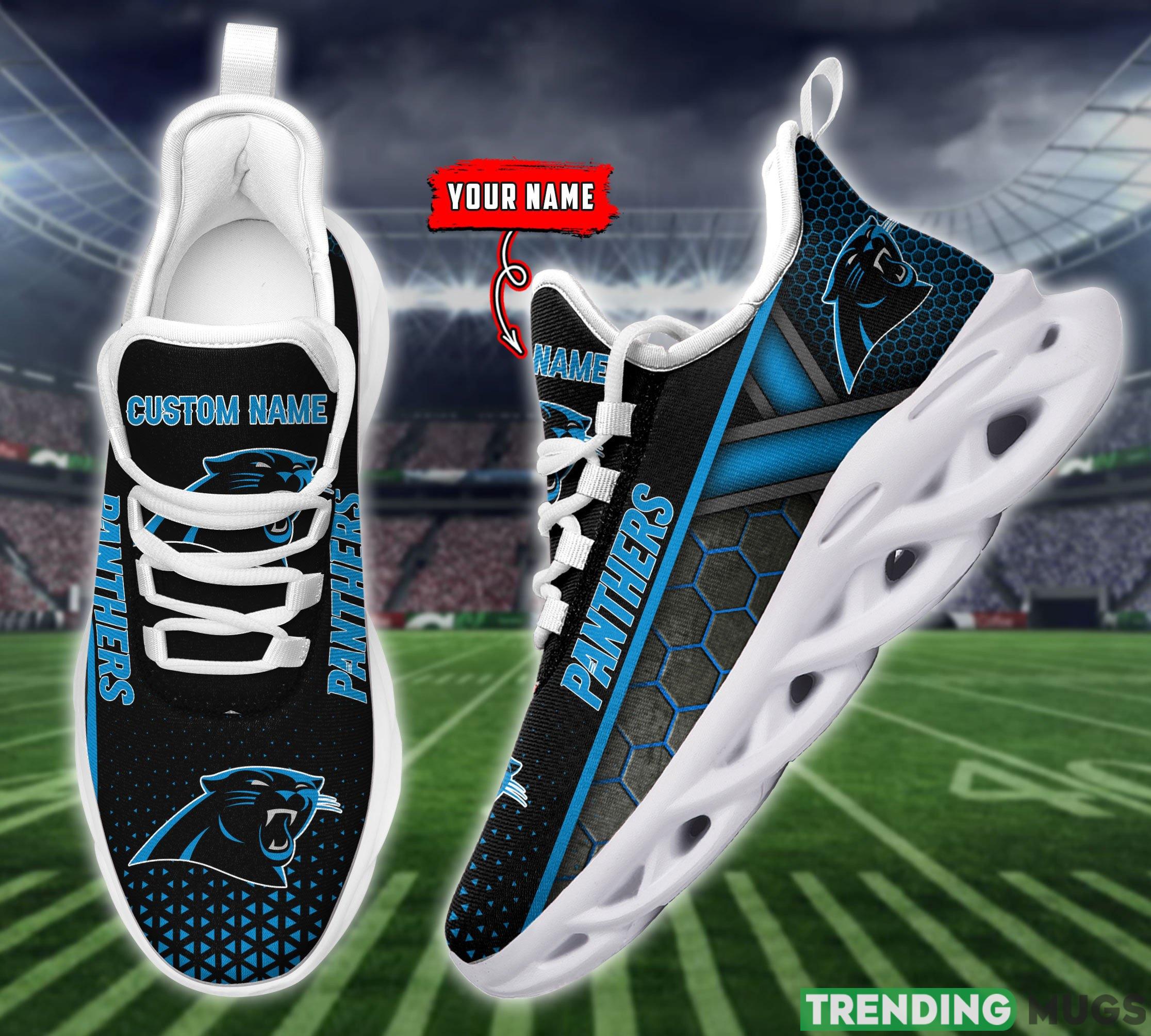 Carolina Panthers NFL Sneaker Design 3 Custom Name Max Soul Shoes For Men And Women - Carolina Panthers NFL New Clunky Sneaker 2023 Design 3 Carolina Panthers NFL Sneaker Design 3 Custom Name Max Soul Shoes For Men And Women - Carolina Panthers NFL New Clunky Sneaker 2023 Design 3