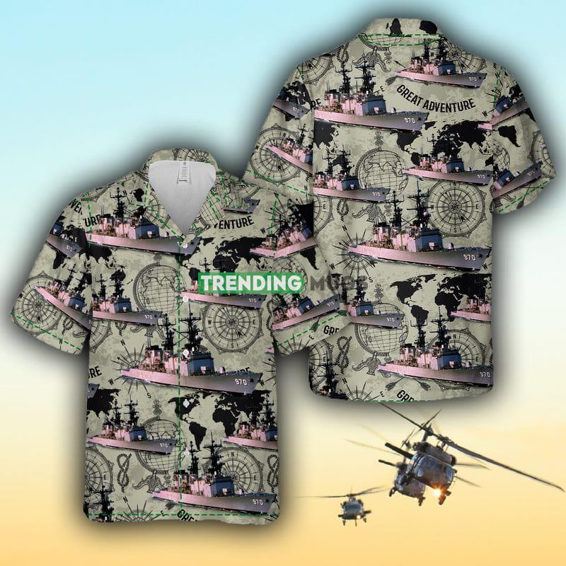 Caron DD-970 US Navy USS Hawaiian Shirt For Men And Women - Caron DD-970 US Navy USS Hawaiian Shirt For Men And Women Caron DD-970 US Navy USS Hawaiian Shirt For Men And Women - Caron DD-970 US Navy USS Hawaiian Shirt For Men And Women
