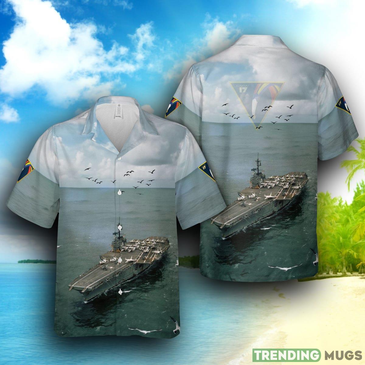 Carrier Air Wing 17 (CARAIRWING SEVENTEEN) CVW-17 USS Forrestal (CV 59) US Navy Hawaiian Shirt - Carrier Air Wing 17 (CARAIRWING SEVENTEEN) CVW-17 USS Forrestal (CV 59) US Navy Hawaiian Shirt Carrier Air Wing 17 (CARAIRWING SEVENTEEN) CVW-17 USS Forrestal (CV 59) US Navy Hawaiian Shirt - Carrier Air Wing 17 (CARAIRWING SEVENTEEN) CVW-17 USS Forrestal (CV 59) US Navy Hawaiian Shirt
