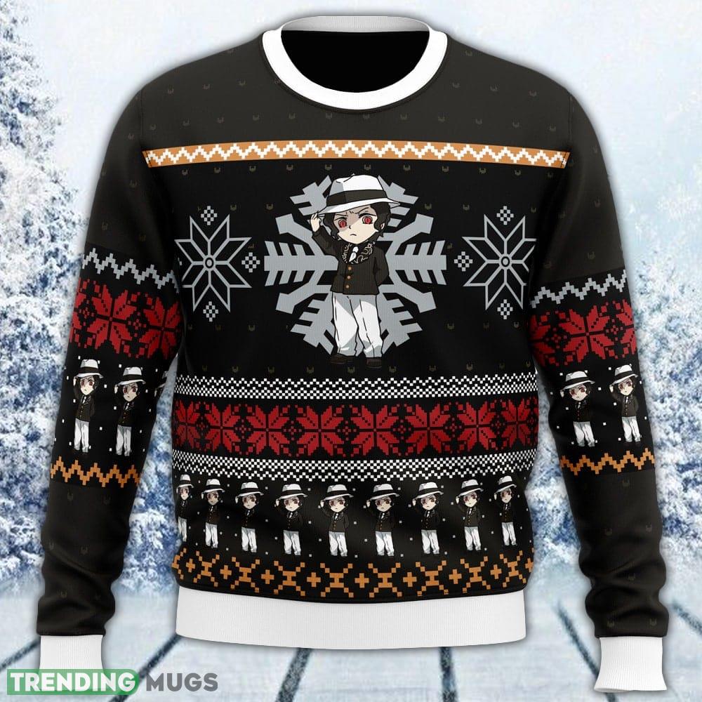 Chibi Muzan Kibutsuji Demon Slayer Ugly Sweater Men And Women Gift For Christmas - Chibi Christmas Muzan Kibutsuji Demon Slayer Ugly Christmas Sweater_1 Chibi Muzan Kibutsuji Demon Slayer Ugly Sweater Men And Women Gift For Christmas - Chibi Christmas Muzan Kibutsuji Demon Slayer Ugly Christmas Sweater_1