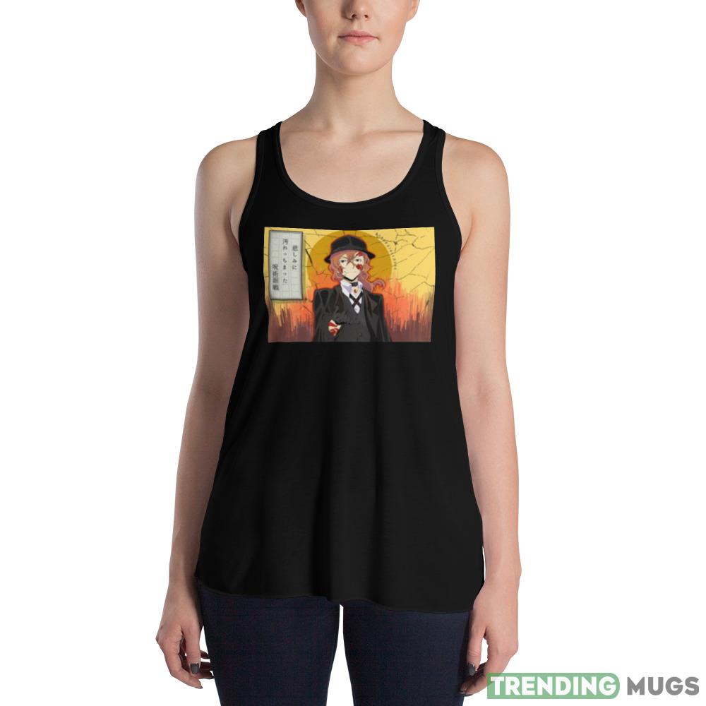 Chuuya Nakahara Bungo Stray Dogs shirt Dark Shirt Chuuya Nakahara Bungo Stray Dogs shirt Dark Shirt