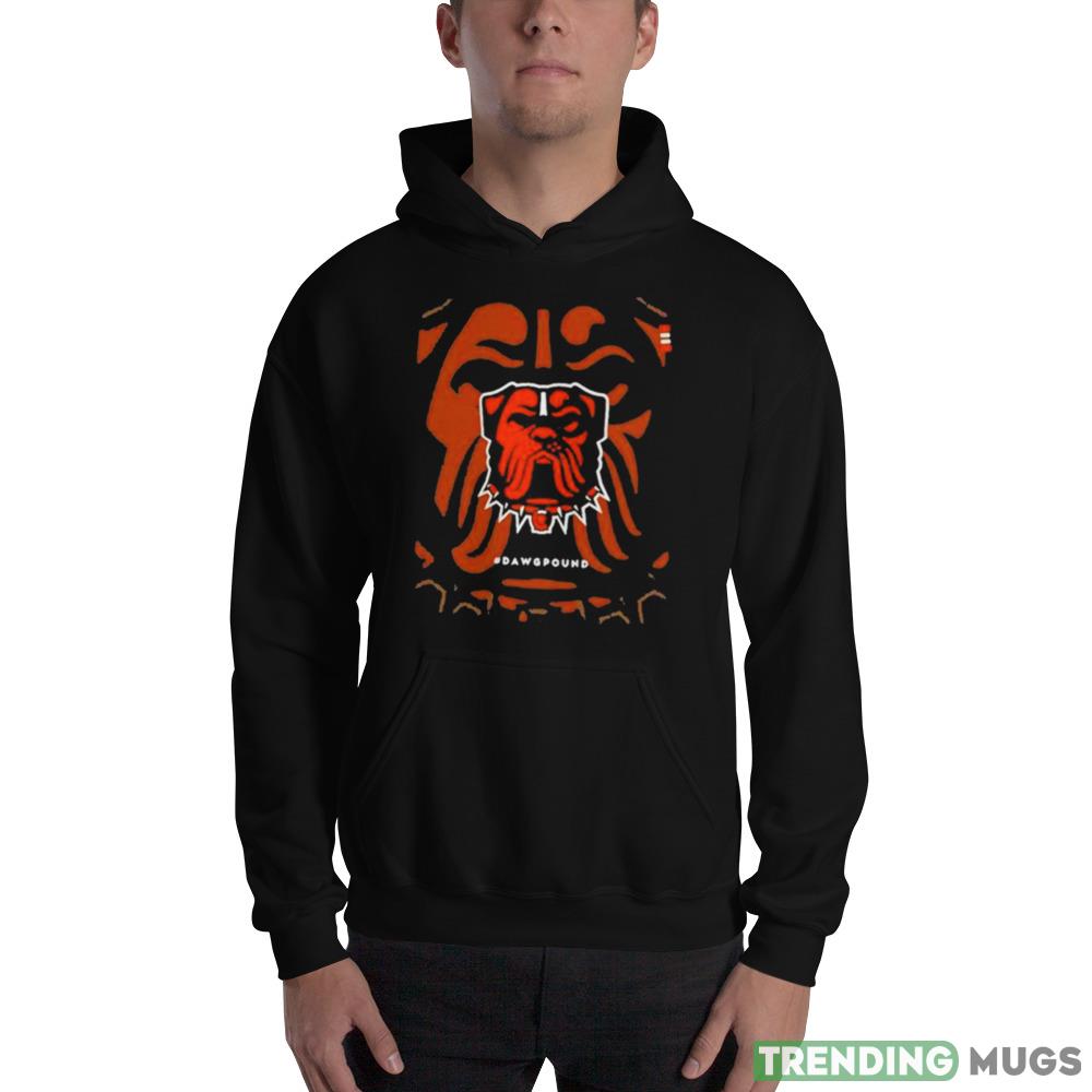 Cleveland Browns Dawg Pound New Dog Logo T Shirt Dark Shirt Cleveland Browns Dawg Pound New Dog Logo T Shirt Dark Shirt