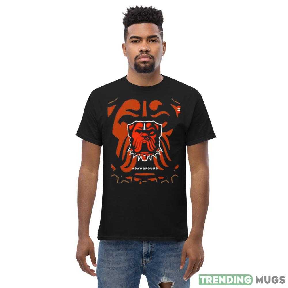 Cleveland Browns Dawg Pound New Dog Logo T Shirt Dark Shirt Cleveland Browns Dawg Pound New Dog Logo T Shirt Dark Shirt