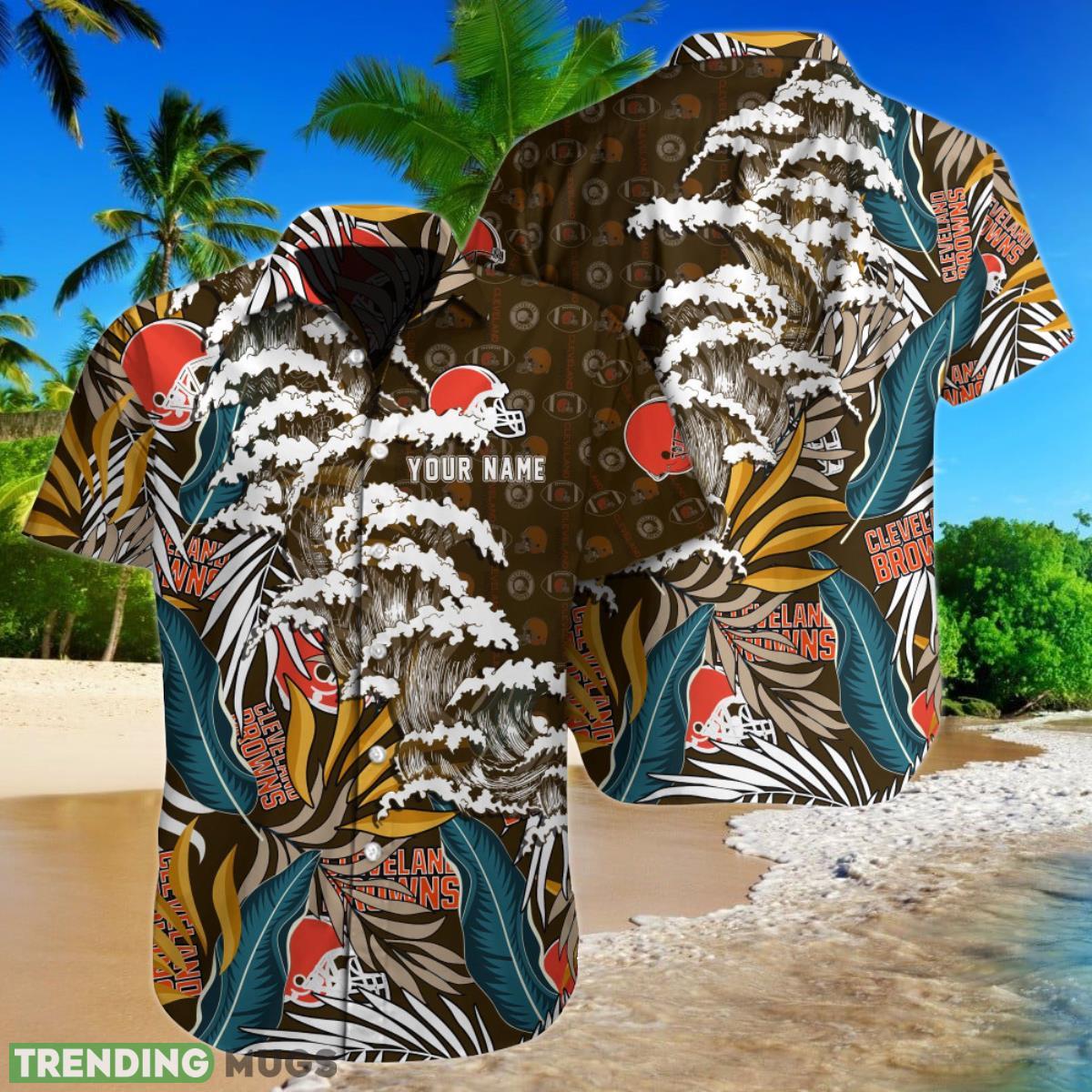 Cleveland Browns NFL Football Hawaiian Shirt Style Gift For Fans Product Photo 1 Cleveland Browns NFL Football Hawaiian Shirt Style Gift For Fans Product Photo 1