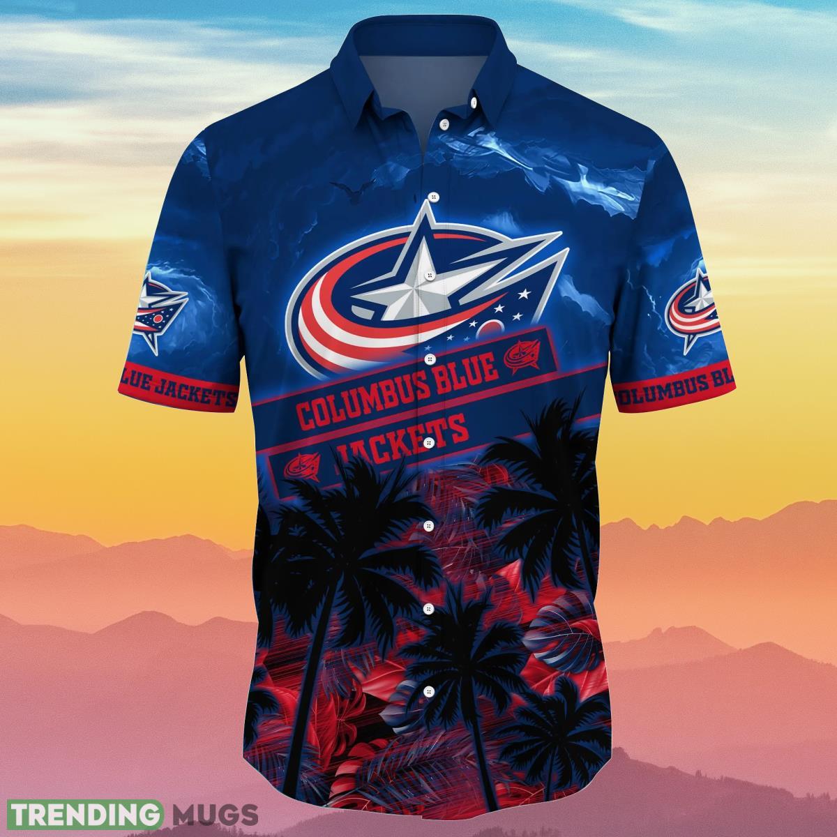 Columbus Blue Jackets NHL Flower Hawaiian Shirt Ideal Gift For Real Fans Hawaiian Shirt Columbus Blue Jackets NHL Flower Hawaiian Shirt Ideal Gift For Real Fans Hawaiian Shirt