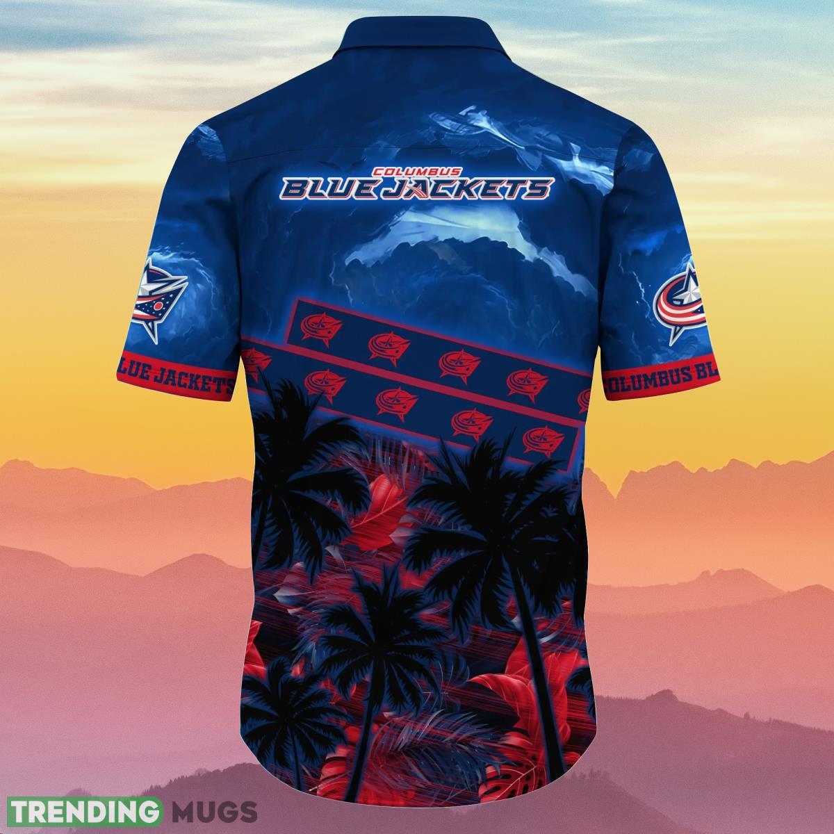 Columbus Blue Jackets NHL Flower Hawaiian Shirt Ideal Gift For Real Fans Hawaiian Shirt Columbus Blue Jackets NHL Flower Hawaiian Shirt Ideal Gift For Real Fans Hawaiian Shirt