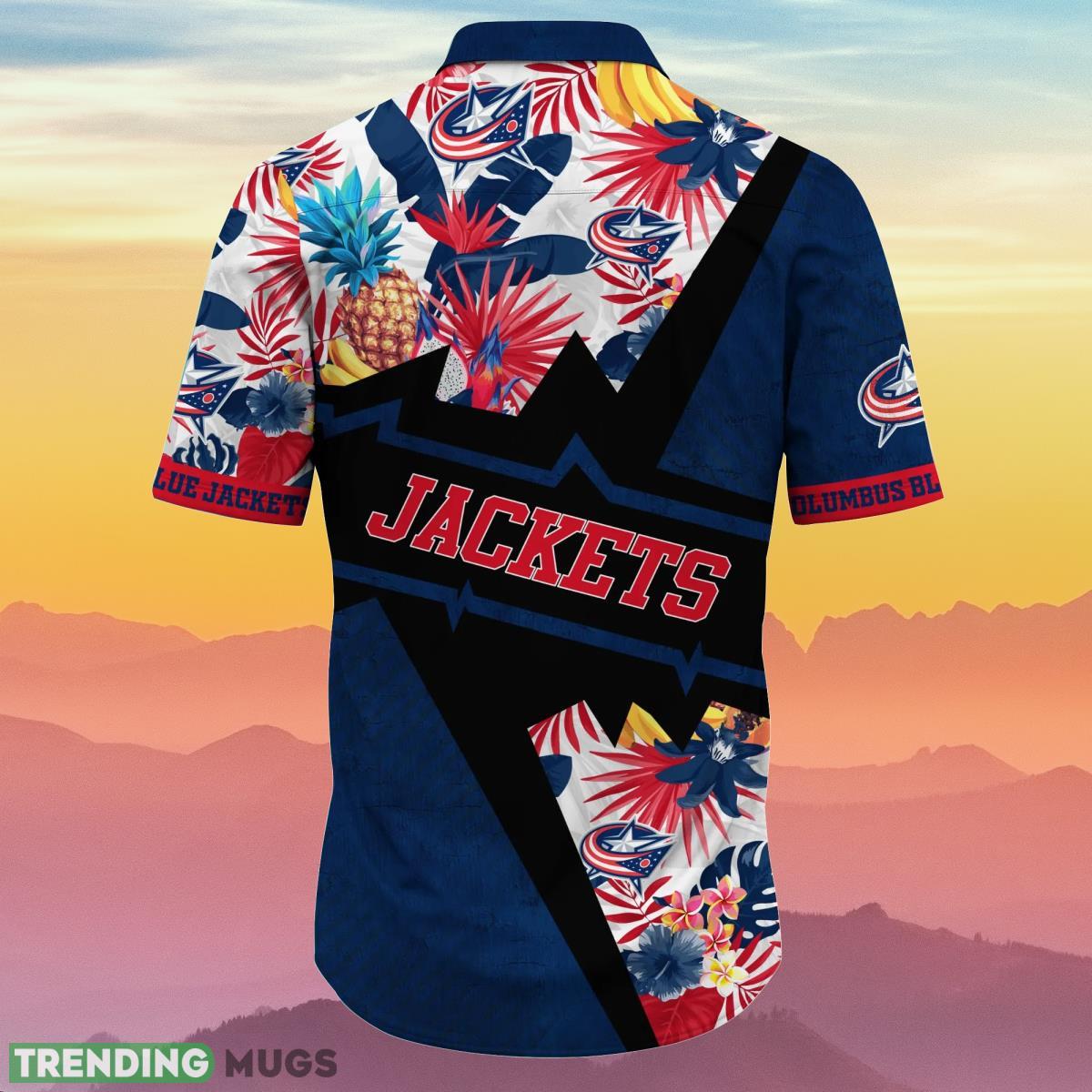 Columbus Blue Jackets NHL Flower Hawaiian Shirt Special Gift For Men And Women Fans Hawaiian Shirt Columbus Blue Jackets NHL Flower Hawaiian Shirt Special Gift For Men And Women Fans Hawaiian Shirt