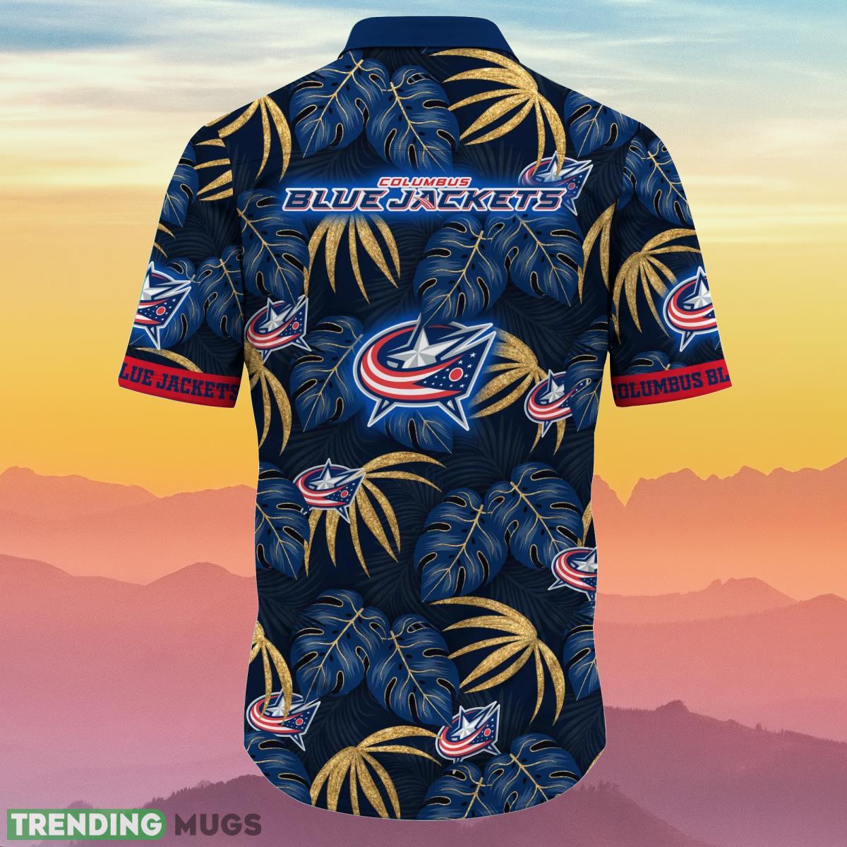 Columbus Blue Jackets NHL Flower Hawaiian Shirt Special Gift For Real Fans Hawaiian Shirt Columbus Blue Jackets NHL Flower Hawaiian Shirt Special Gift For Real Fans Hawaiian Shirt