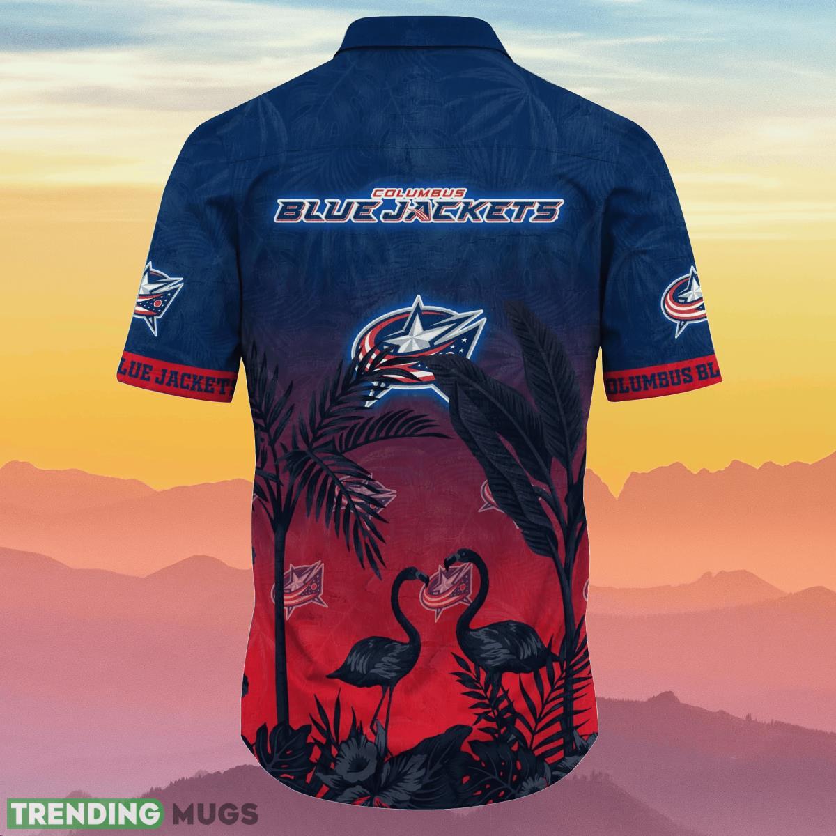 Columbus Blue Jackets NHL Flower Hawaiian Shirt Summer Football Gift For Fans Hawaiian Shirt Columbus Blue Jackets NHL Flower Hawaiian Shirt Summer Football Gift For Fans Hawaiian Shirt