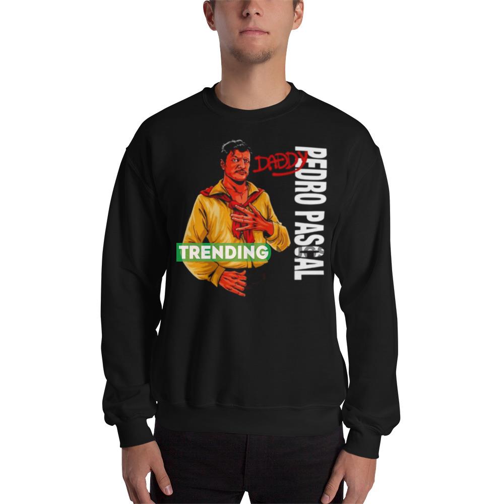Daddy Pedro Pascal shirt - 18000 Unisex Heavy Blend Crewneck Sweatshirt Daddy Pedro Pascal shirt - 18000 Unisex Heavy Blend Crewneck Sweatshirt