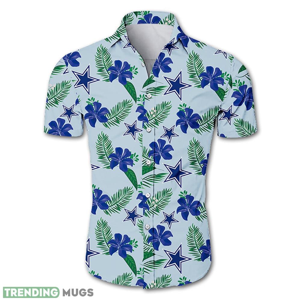 Dallas Cowboys Hawaiian Shirt Flower Printed Men And Women For Fans - Dallas Cowboys Hawaiian Shirt Tropical Flower summer 2020_1 Dallas Cowboys Hawaiian Shirt Flower Printed Men And Women For Fans - Dallas Cowboys Hawaiian Shirt Tropical Flower summer 2020_1