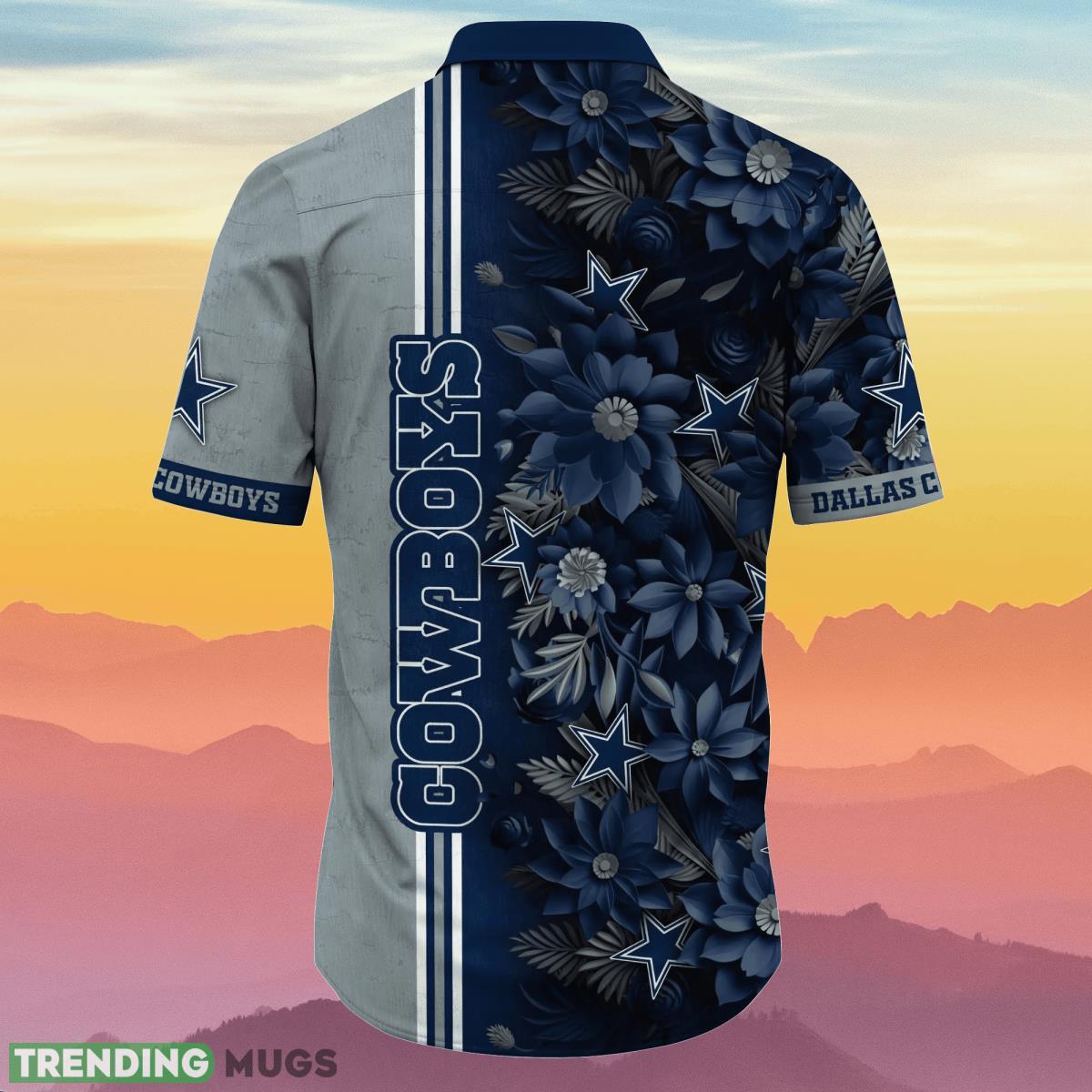 Dallas Cowboys NFL Flower Hawaiian Shirt Best Gift For Fans Hawaiian Shirt Dallas Cowboys NFL Flower Hawaiian Shirt Best Gift For Fans Hawaiian Shirt