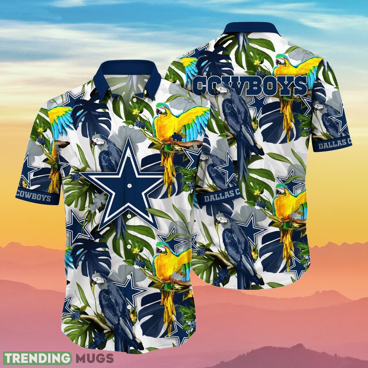 Dallas Cowboys NFL Flower Hawaiian Shirt Best Gift Idea For Fans Product Photo 1