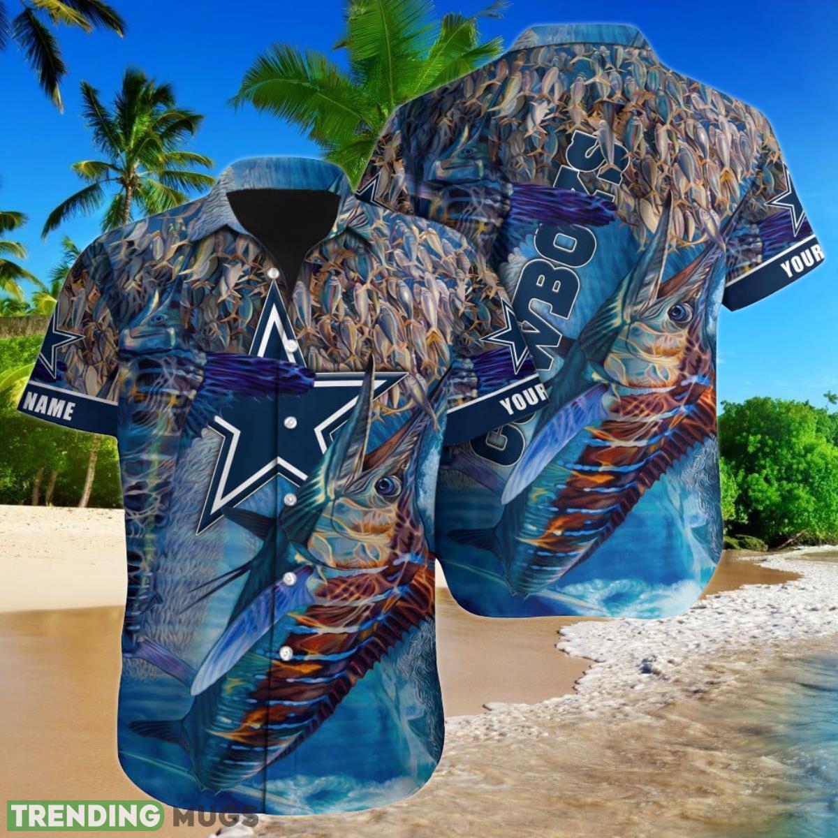 Dallas Cowboys NFL Football Custom Name Hawaiian Shirt Ideal Gift For Loyal Fans Product Photo 1 Dallas Cowboys NFL Football Custom Name Hawaiian Shirt Ideal Gift For Loyal Fans Product Photo 1