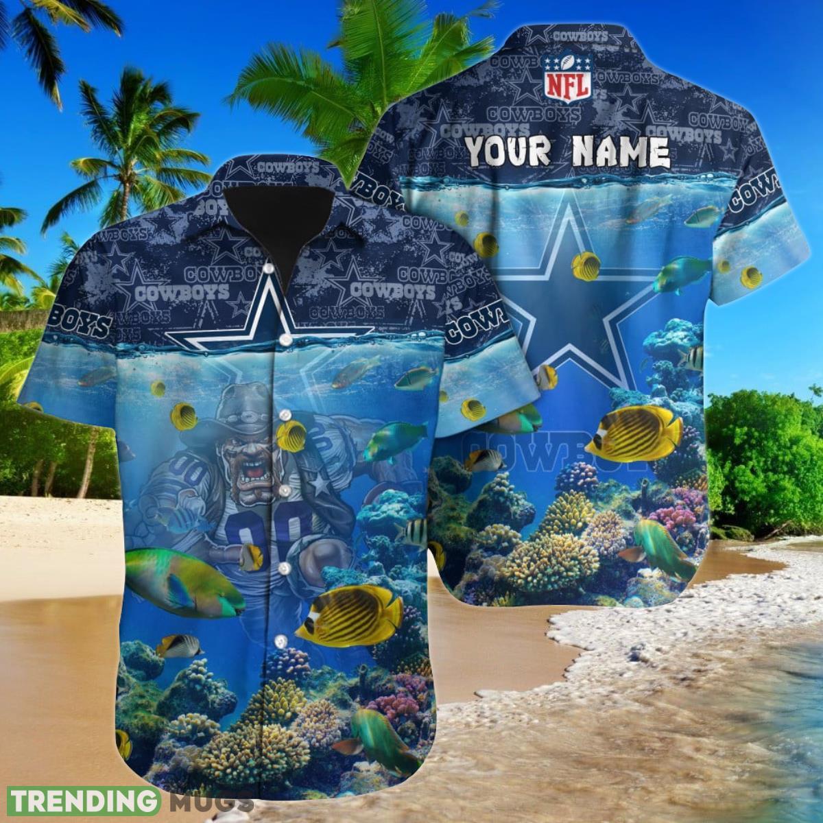 Dallas Cowboys NFL Football Custom Name Hawaiian Shirt Ideal Gift For Real Fans Product Photo 1 Dallas Cowboys NFL Football Custom Name Hawaiian Shirt Ideal Gift For Real Fans Product Photo 1