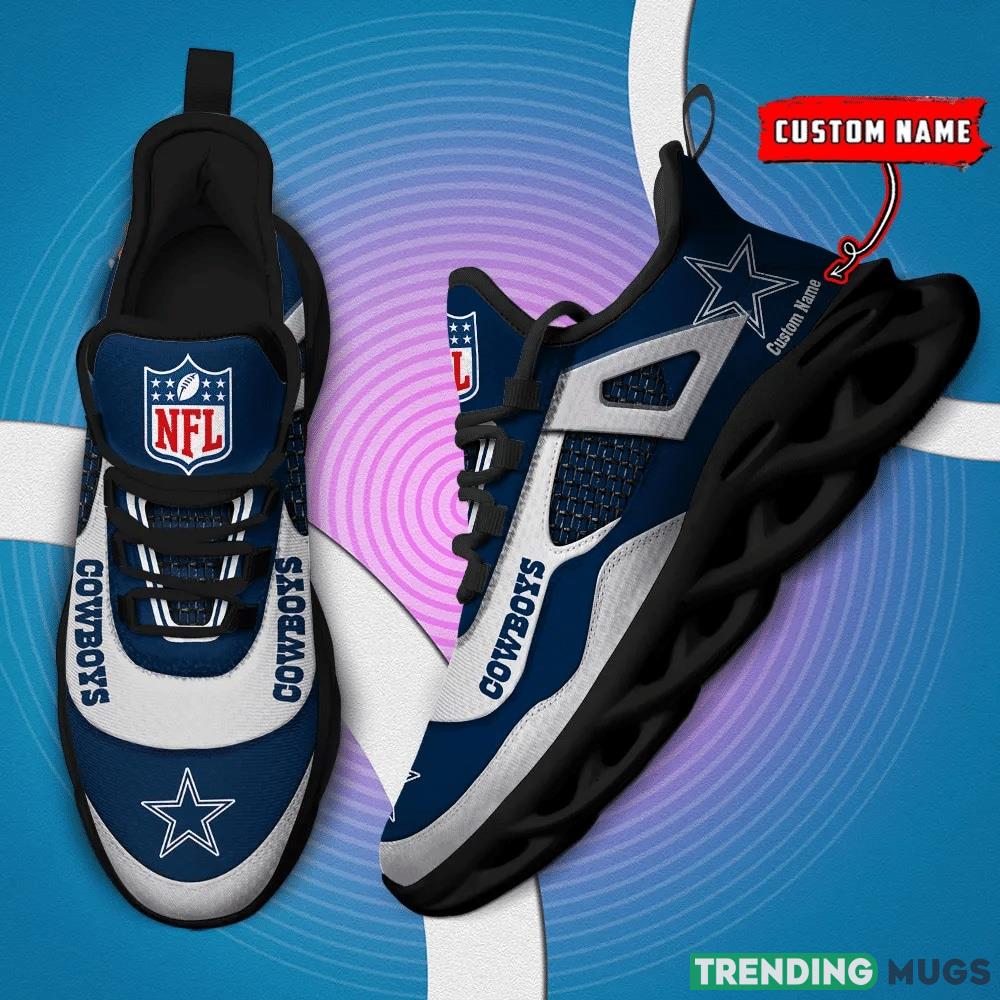 Dallas Cowboys NFL Sneaker Style 5 Custom Name Max Soul Shoes For Men And Women - Dallas Cowboys NFL New Clunky Sneaker Style 5 Dallas Cowboys NFL Sneaker Style 5 Custom Name Max Soul Shoes For Men And Women - Dallas Cowboys NFL New Clunky Sneaker Style 5
