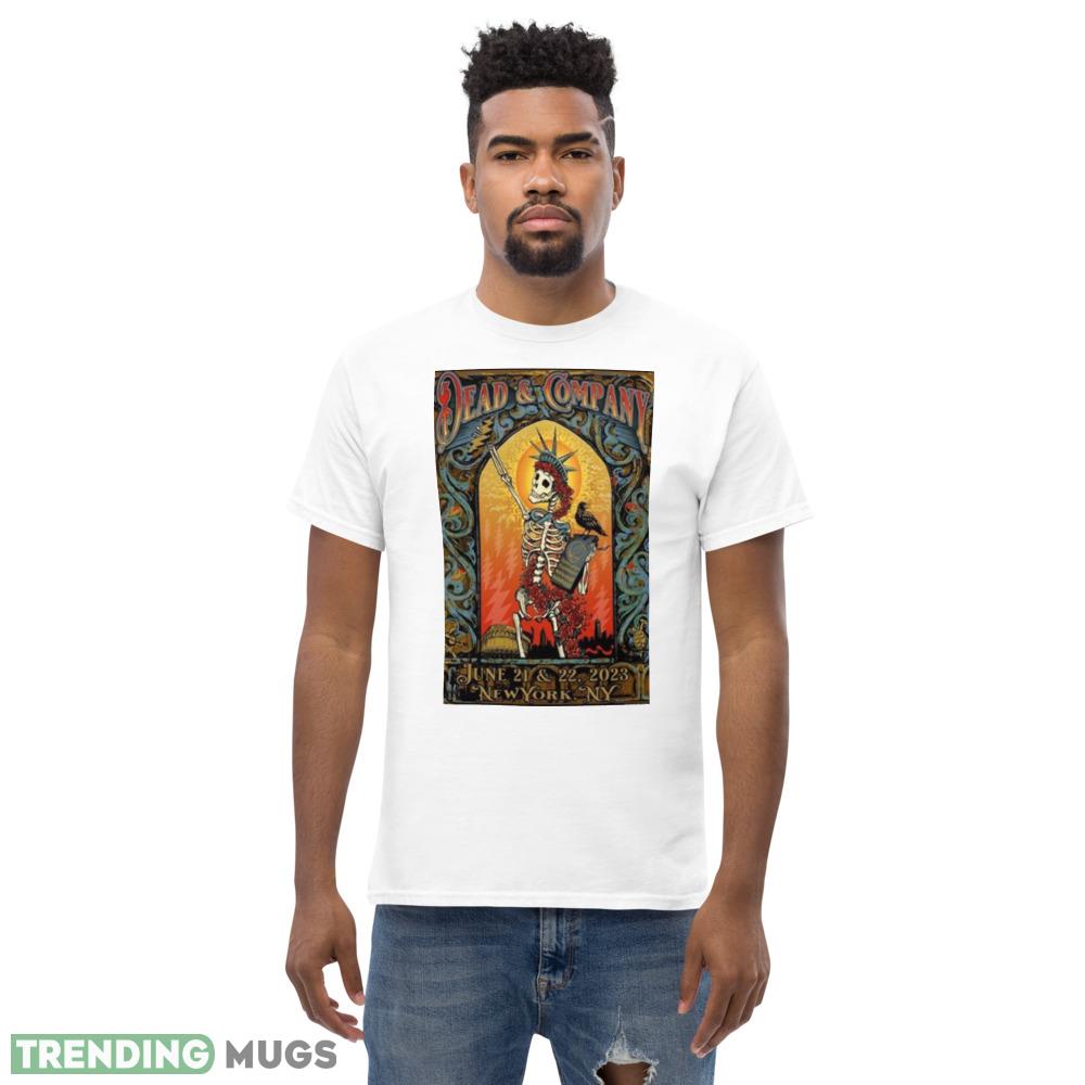 dead & Company Event New York Tour 2023 Poster shirt Light Shirt dead & Company Event New York Tour 2023 Poster shirt Light Shirt