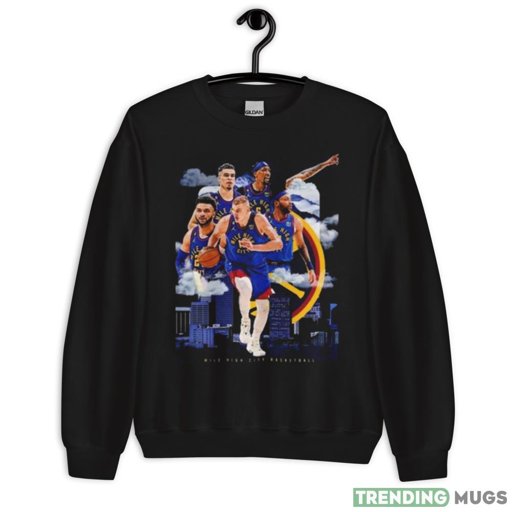 Denver Nuggets 2023 NBA Champions Mile High City Basketball shirt - 18000 Unisex Heavy Blend Crewneck Sweatshirt Denver Nuggets 2023 NBA Champions Mile High City Basketball shirt - 18000 Unisex Heavy Blend Crewneck Sweatshirt