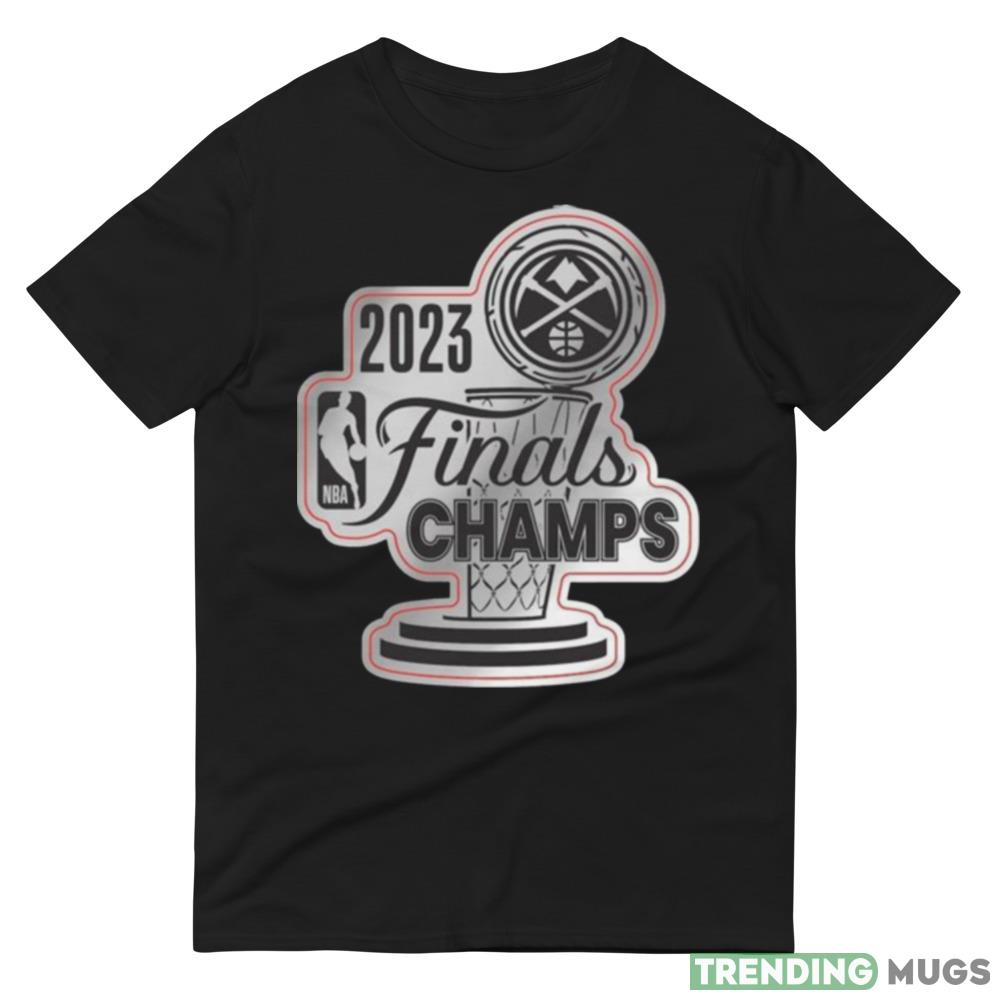 Denver Nuggets 2023 NBA Finals Champions Metallic Shirt Dark Shirt Denver Nuggets 2023 NBA Finals Champions Metallic Shirt Dark Shirt