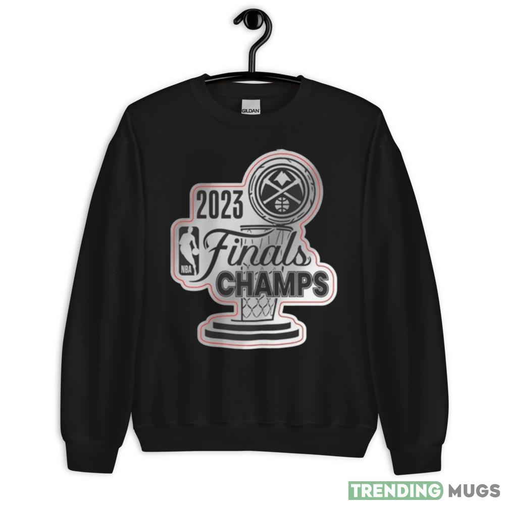 Denver Nuggets 2023 NBA Finals Champions Metallic Shirt - 18000 Unisex Heavy Blend Crewneck Sweatshirt Denver Nuggets 2023 NBA Finals Champions Metallic Shirt - 18000 Unisex Heavy Blend Crewneck Sweatshirt
