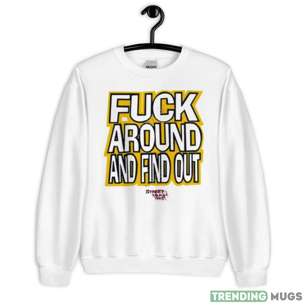 Denver Nuggets Fuck Around And Find Out Bitch I’m A Nugget Shirt - 18000 Unisex Heavy Blend Crewneck Sweatshirt Denver Nuggets Fuck Around And Find Out Bitch I’m A Nugget Shirt - 18000 Unisex Heavy Blend Crewneck Sweatshirt