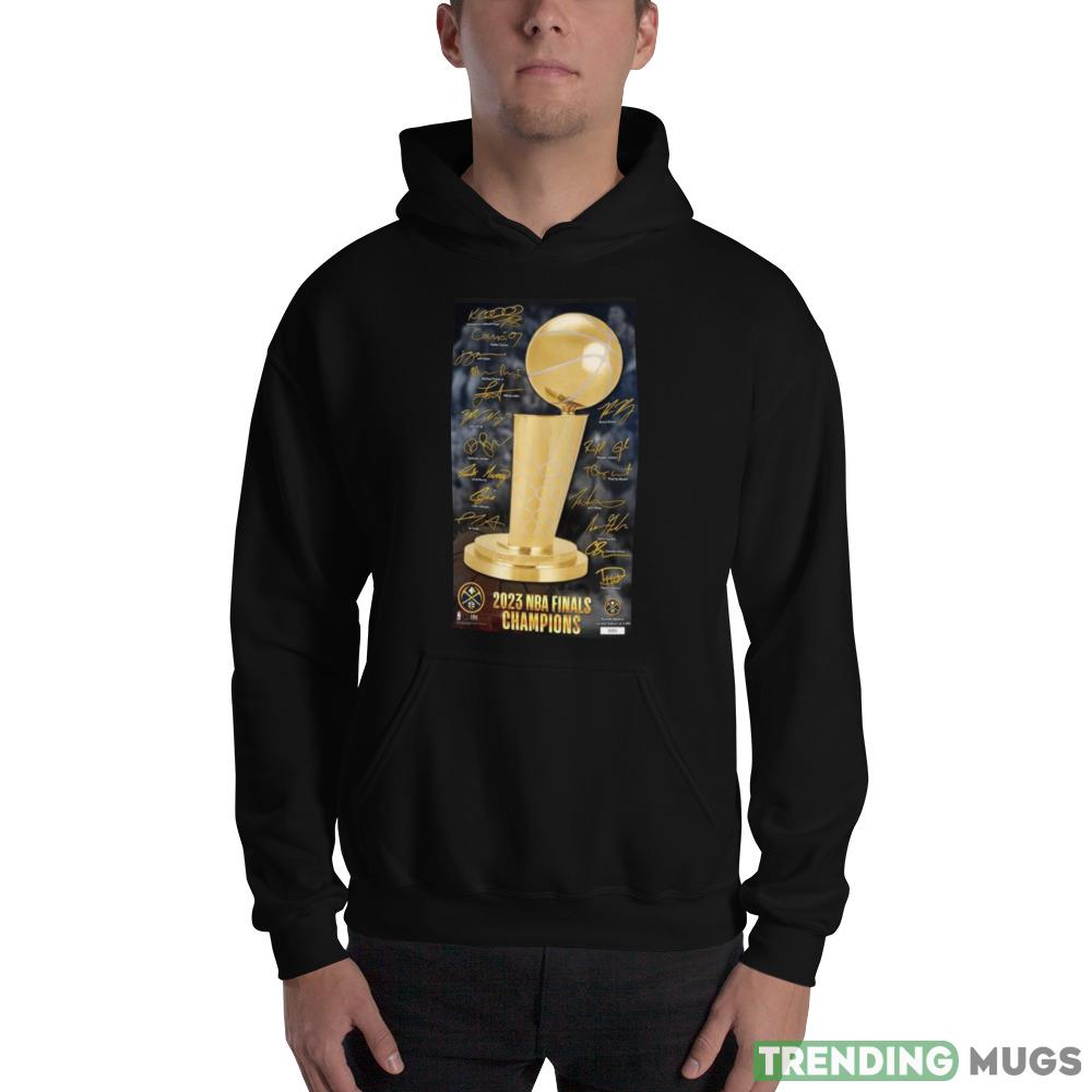 Denver Nuggets Highland Mint 2023 NBA Finals Champions Shirt Dark Shirt Denver Nuggets Highland Mint 2023 NBA Finals Champions Shirt Dark Shirt