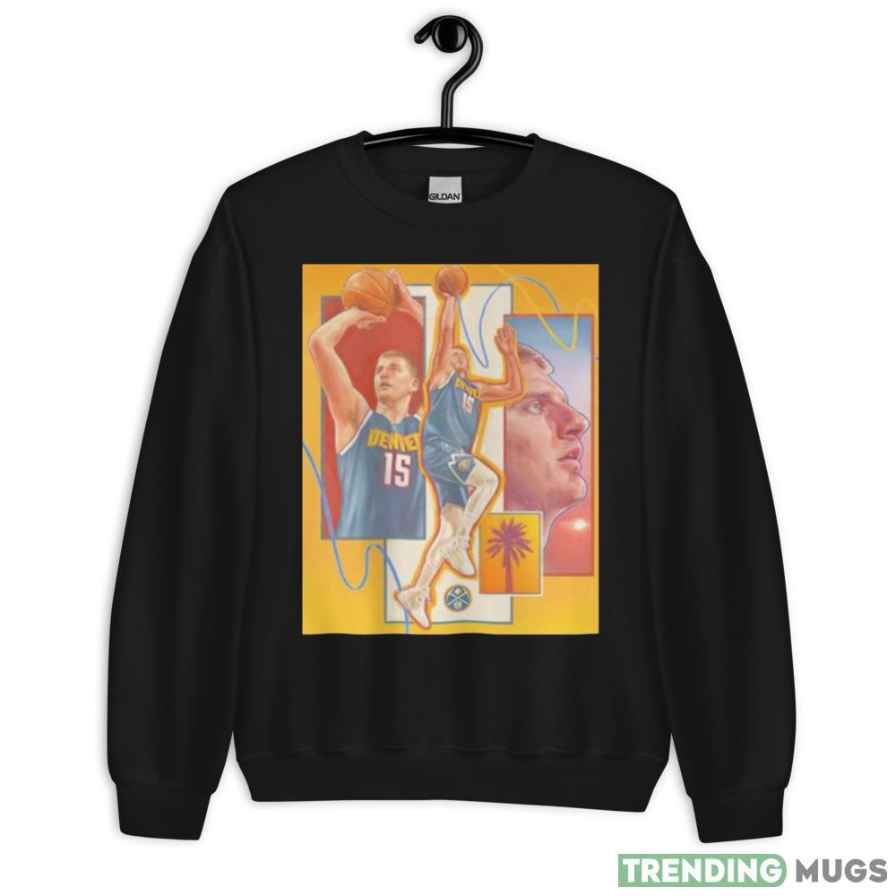 Denver Nuggets Nikola Jokic art shirt - 18000 Unisex Heavy Blend Crewneck Sweatshirt Denver Nuggets Nikola Jokic art shirt - 18000 Unisex Heavy Blend Crewneck Sweatshirt