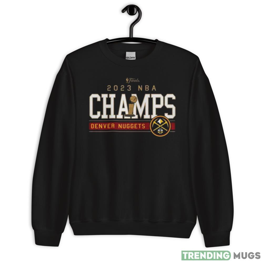Denver Nuggets Sportiqe Unisex 2023 NBA Finals Champions First Ever Champs Comfy Tri Blend T Shirt - 18000 Unisex Heavy Blend Crewneck Sweatshirt Denver Nuggets Sportiqe Unisex 2023 NBA Finals Champions First Ever Champs Comfy Tri Blend T Shirt - 18000 Unisex Heavy Blend Crewneck Sweatshirt