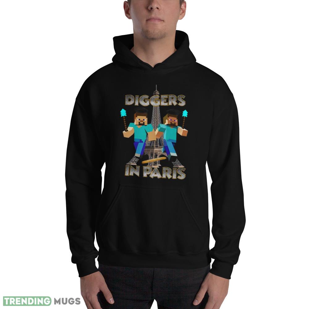 Diggers In Paris shirt For Men And Women Dark Shirt Diggers In Paris shirt For Men And Women Dark Shirt