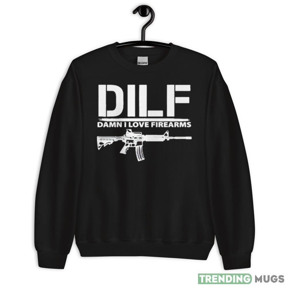 dILF damn I love firearms shirt - 18000 Unisex Heavy Blend Crewneck Sweatshirt dILF damn I love firearms shirt - 18000 Unisex Heavy Blend Crewneck Sweatshirt
