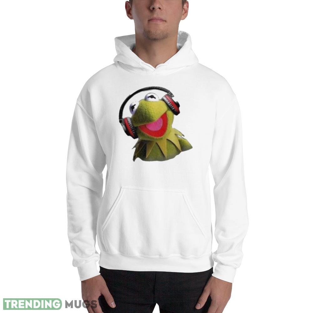 Disney Muppet Babies Kermit Headphones Shirt Light Shirt Disney Muppet Babies Kermit Headphones Shirt Light Shirt