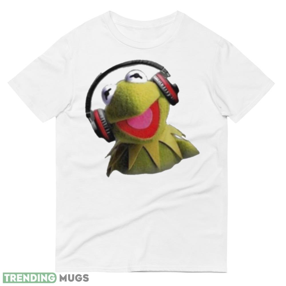 Disney Muppet Babies Kermit Headphones Shirt Light Shirt Disney Muppet Babies Kermit Headphones Shirt Light Shirt