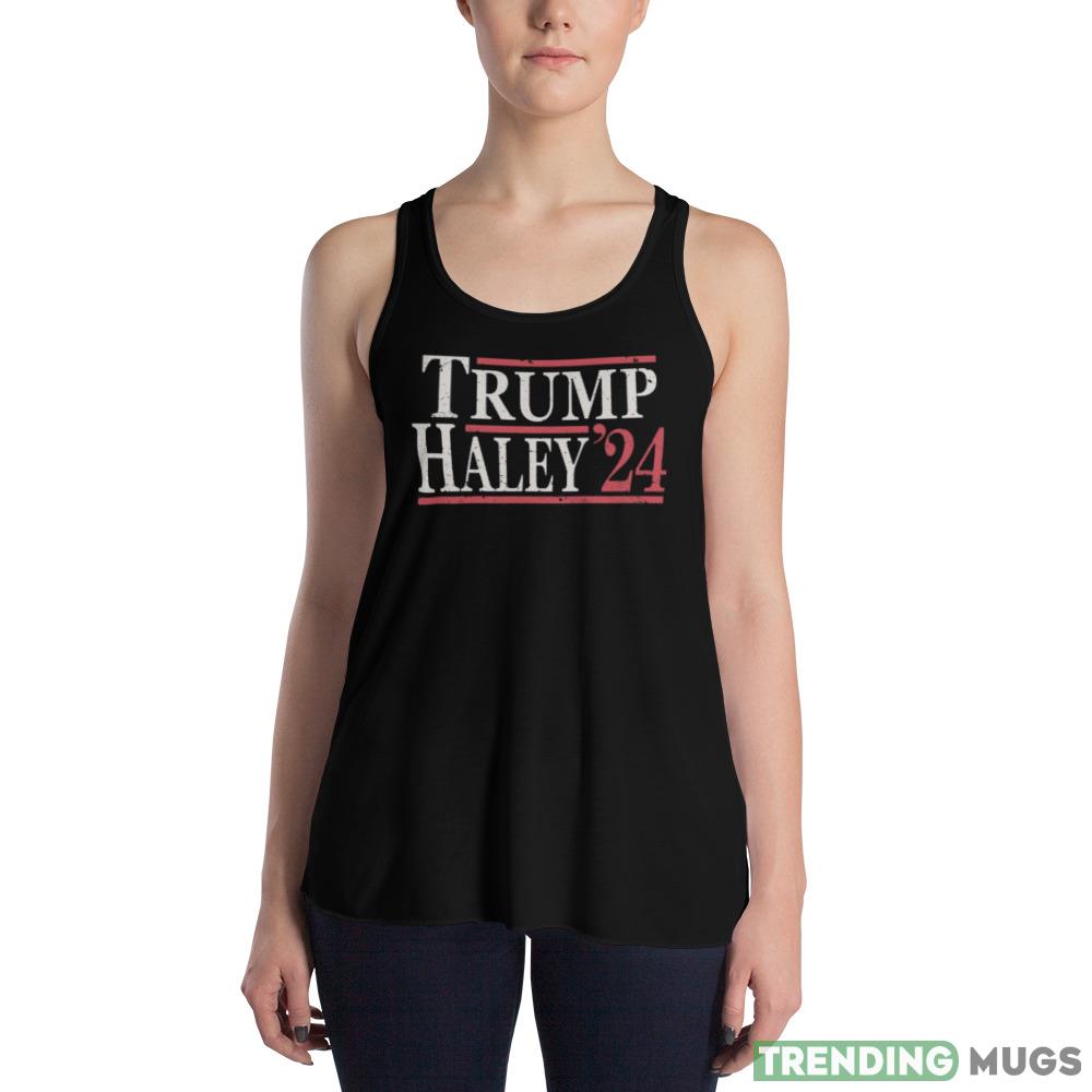 Donald Trump Nikki Haley 2024 Black T Shirt Dark Shirt Donald Trump Nikki Haley 2024 Black T Shirt Dark Shirt