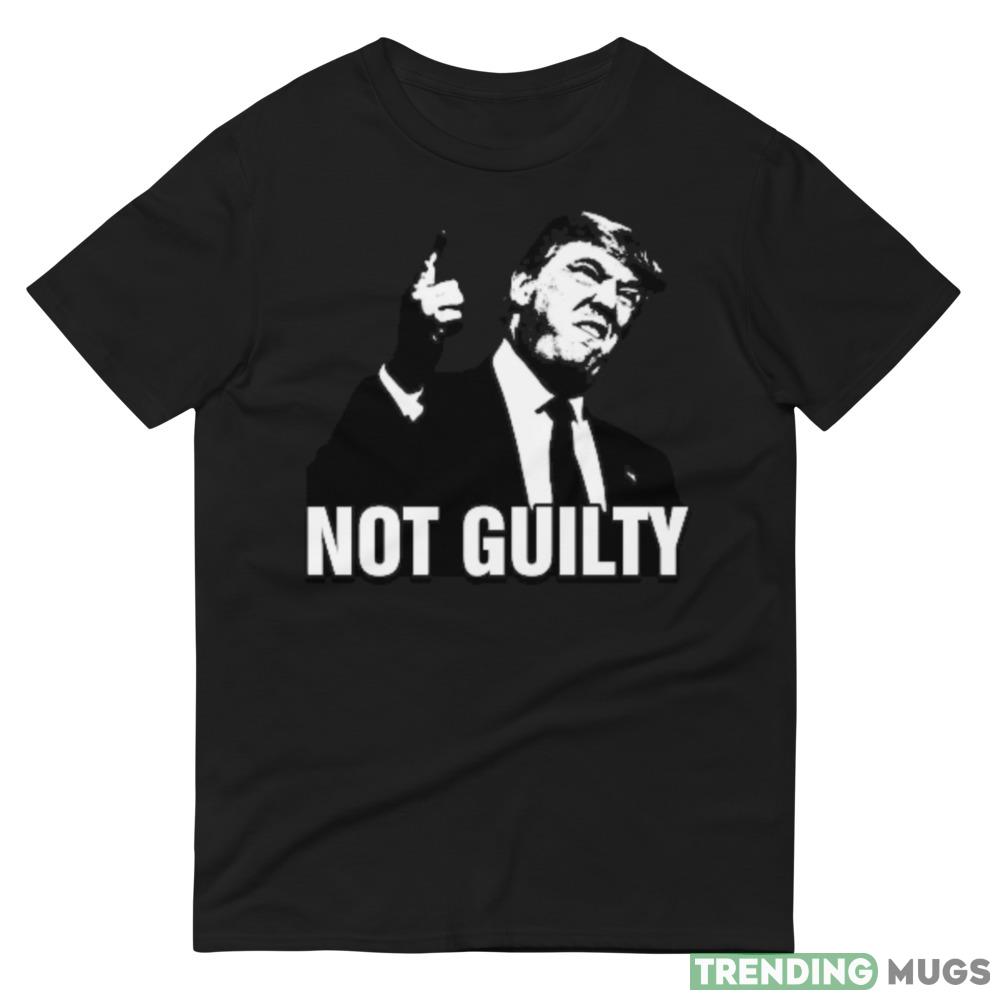 Donald Trump Not Guilty Design 2 Black T Shirt Dark Shirt Donald Trump Not Guilty Design 2 Black T Shirt Dark Shirt