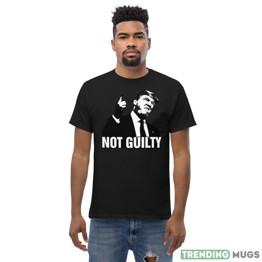 Donald Trump Not Guilty Design 2 Black T Shirt Dark Shirt Donald Trump Not Guilty Design 2 Black T Shirt Dark Shirt